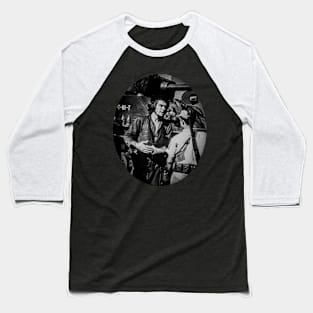 Badass Che Guevara with Tank Baseball T-Shirt